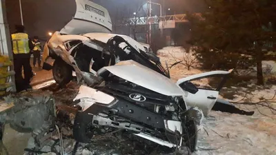 Пассажирка «Гранты» погибла в аварии в Урмарском районе