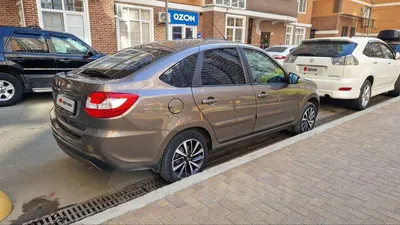 Продажа авто Лада Granta 2020 в Краснодаре, с пробегом, лифтбек,  коричневый, бензин