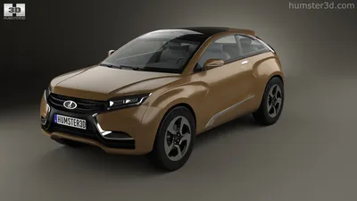 Lada X-Ray Concept 2 - Moscow Live