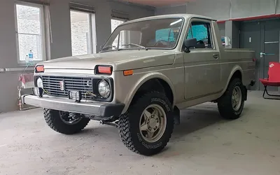 Пикап Lada Niva: 40% оригинальных деталей, безрамная конструкция