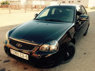 Lada Приора седан 1.6 бензиновый 2014 | Black Edition на DRIVE2