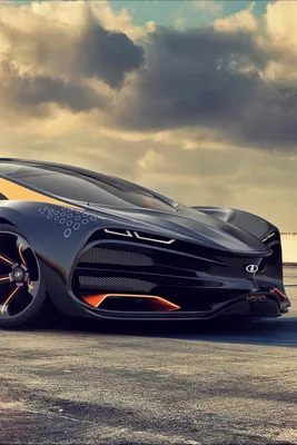 Футуристичный гибрид Lada Raven …» — создано в Шедевруме