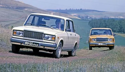 Vaz Lada Riva 2107 Blue Color – Stock Editorial Photo © mikhailOS #373821024