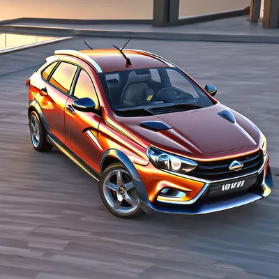 Photos Lada Vesta Cross Concept Orange auto