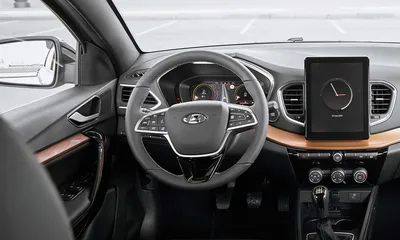 Так выглядит новая Lada Vesta внутри. Живые фото салона