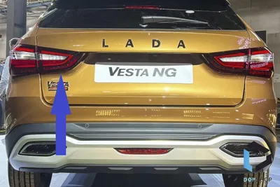 Диффузор на задний бампер \"БАРС\" для LADA Vesta, Vesta SW (2015-н.в.)  шагрень купить недорого