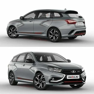 В Сеть попали новый фотографии Lada Vesta SW Sport 2023 года - Рамблер/авто