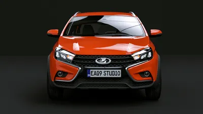 2023 Lada Vesta SW Cross by EA09studio | 3DOcean