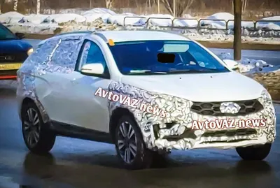 Lada vesta sw cross on Craiyon