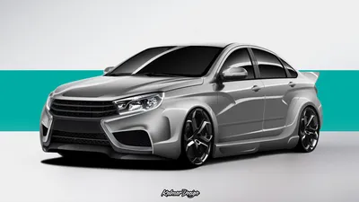 ArtStation - Virtual Tuning | Lada Vesta