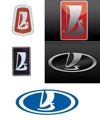 Lada logo PNG transparent image download, size: 955x711px
