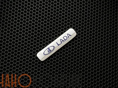 Дьявольский значок Лады — Lada Калина седан, 1,6 л, 2008 года | аксессуары  | DRIVE2