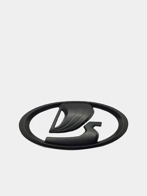 Эмблема Lada Largus FL черного цвета — купить в магазине Ларгус Шоп