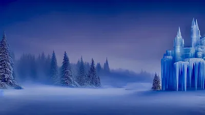 Погрузитесь в волшебство: фото Ледяного дворца в Full HD
