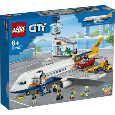 Конструктор LEGO City - Пассажирский самолет 60262 купить в Москве |  Доставка по России.