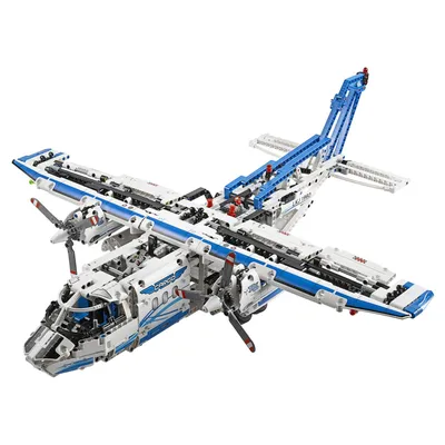 Купить конструктор LEGO Technic Грузовой самолёт (42025), цены на  Мегамаркет | Артикул: 100000076065