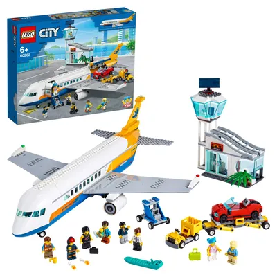 Конструктор LEGO City Airport Пассажирский самолет: купить по цене 18999  руб. в Москве и РФ (60262, 5702016617962)