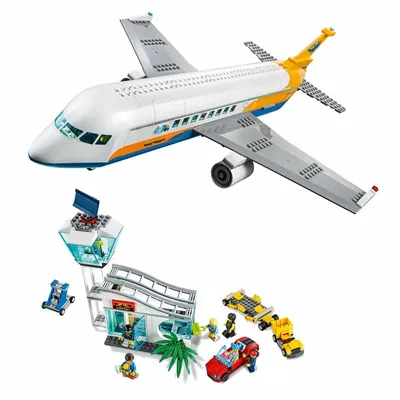 Конструктор LEGO CITY Реактивный самолёт Great Vehicles | Интернет-магазин  Континент игрушек
