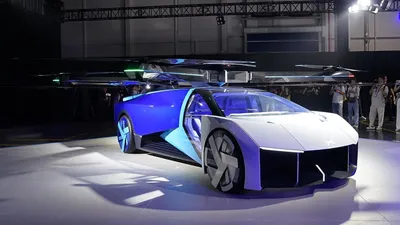 Наконец-то летающие автомобили выглядят как машины, а не как дроны.  Представлено новое транспортное средство Xpeng