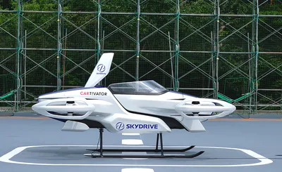 Китайцы показали летающий автомобиль-трансформер - Чудо техники