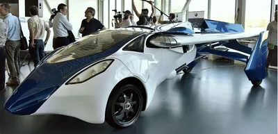 На выставке в Японии компания Subaru представила летающий автомобиль |  Пикабу