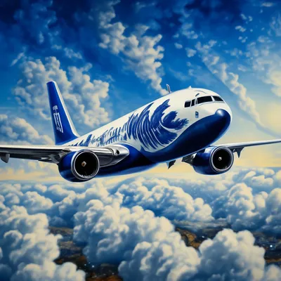 Самолет, летящий в голубое небо Редакционное Фото - изображение  насчитывающей высоко, впп: 158453986