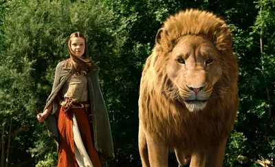 Нарния. красавец лев Аслан. его …» — создано в Шедевруме