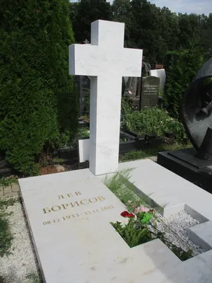 Файл:Могила актёра Льва Борисова.jpg — Википедия