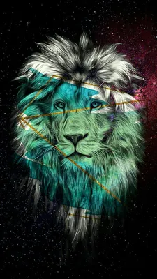 Дизайн обоев африканского льва мобильный Иллюстрация вектора - иллюстрации  насчитывающей экран, страница: 142943387