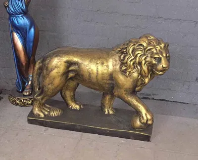 Скульптура «Лев сидит», левый и правый в Екатеринбурге – Купить по низкой  цене в магазине Лесной Массив