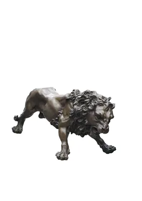 Скульптура льва из бетона — Королевский лев — купить в Москве по цене 28000  руб. за шт на СтройПортал