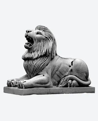 Лев. скульптура на входе Воронцовского дворца