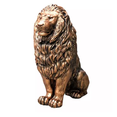 Статуя льва из бетона — Императорский лев, классическая бронза в  интернет-магазине Ярмарка Мастеров по цене 102000 ₽ – HHQVNBY | Скульптуры,  Москва - доставка по России