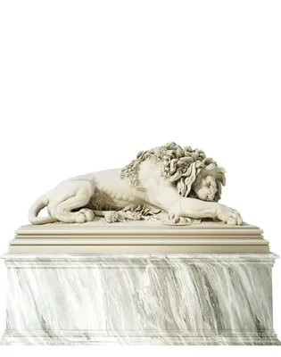 Рисунок лев 26x14 см - Декоративные скульптуры