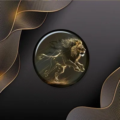 прыжок льва на саванну. генеративный помощник Иллюстрация штока -  иллюстрации насчитывающей рык, развилки: 272594790