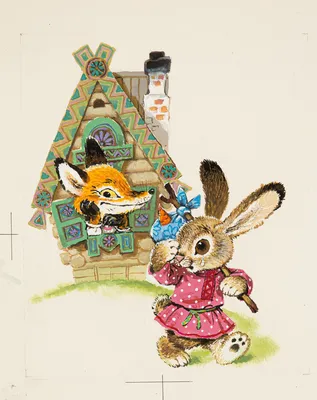 Фоны Лиса и заяц – прекрасные картинки для оформления