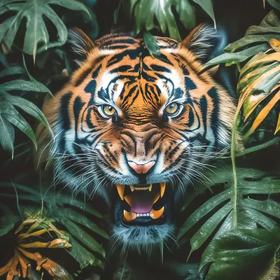 Лицо тигра стоковое фото ©jenmax 3994822