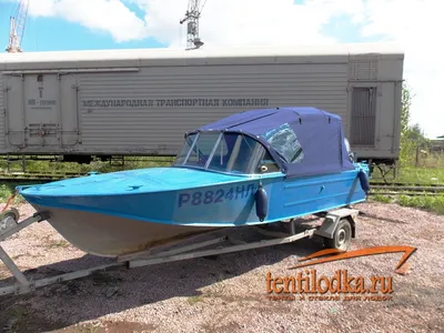 Тюнингованная лодка «КАЗАНКА-2М» и тест-драйв на воде - YouTube