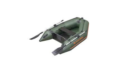 Купить лодку Kolibri K-280CT + коврик, зеленая ▶️ Lodka5.com.ua