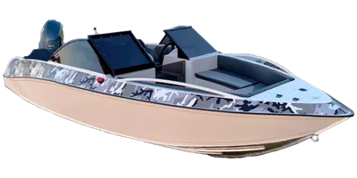 Консольная моторная лодка из ПНД - 5 метров