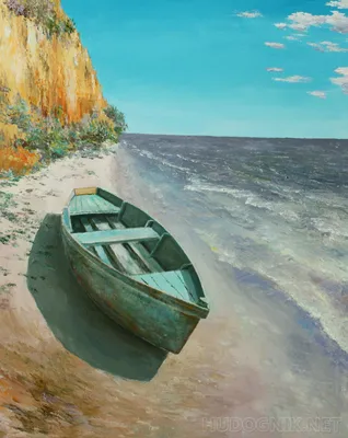 Картина Море Лодки Морской пейзаж в интернет-магазине Ярмарка Мастеров по  цене 8000 ₽ – LLU3ARU | Картины, Санкт-Петербург - доставка по России