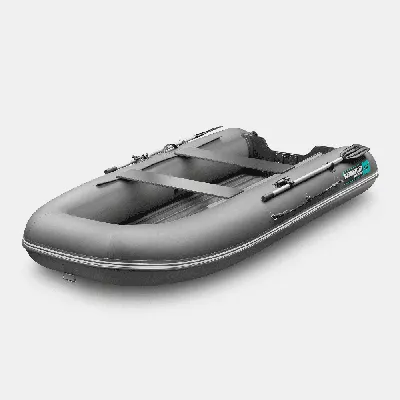 Лодка ПВХ GLADIATOR E330S Серый - Моторыбак