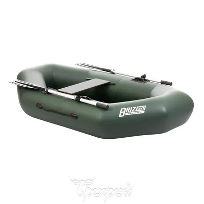 Гребная лодка пвх бриз 220 (зеленый) по отличной цене в интернет-магазине  Трофей