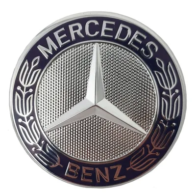 Логотип «Мерседес» на автомобиле Mercedes Редакционное Изображение -  изображение насчитывающей роскошь, эмблема: 204580660