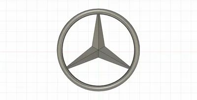Эмблема логотип Mercedes Мерседес 90 мм на багажник хром.: 225 грн. -  Аксессуары Киев на BON.ua 26961550