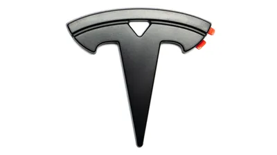 Logo emblems in black for the Tesla Model Y – Shop4Tesla