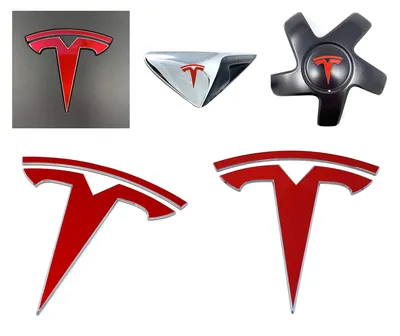 Tesla MODEL Y Emblem BUNDLE Front/Rear T Badge MATTE BLACK Logo OEM Dual  Motor | eBay