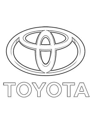Toyota logo brand car symbol red and white design Vector Image