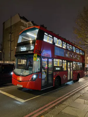 Картина \"Лондонский красный автобус\" | Интернет-магазин картин \"АртФактор\"
