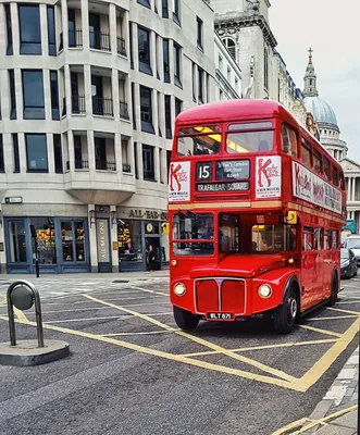 Купить фотообои Лондонский автобус (#2046) | заказать в каталоге интернет  магазина с ценой и фото